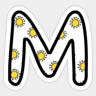 M Sticker